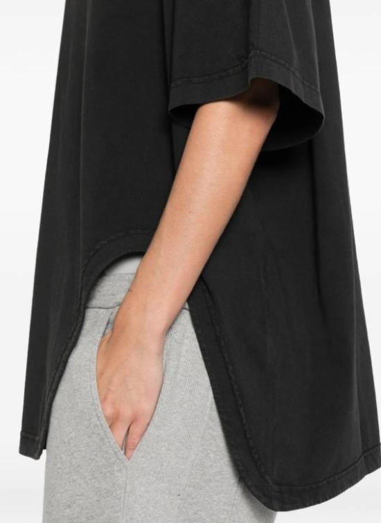 26SS 디 아티코 반팔 티셔츠 260WCT00350JJJ025AA 615 FADED BLACK - THE ATTICO