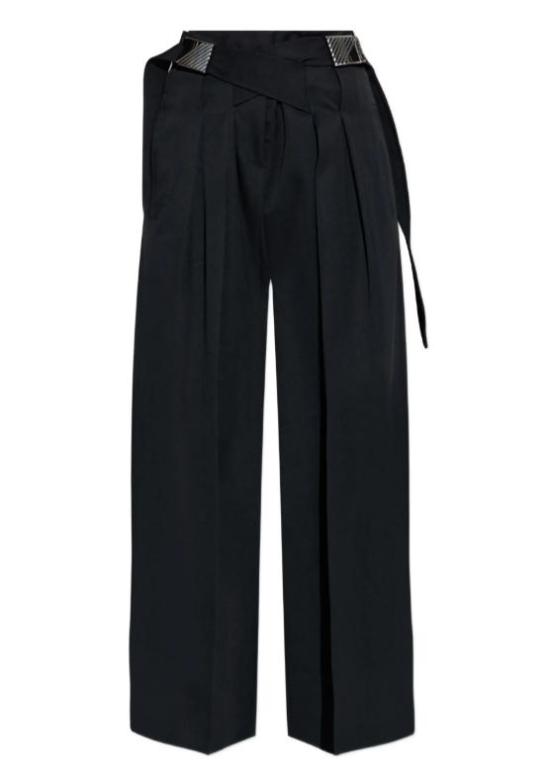 26SS 디 아티코 스트레이트 팬츠 260WCP00286WWW065AA 100 BLACK