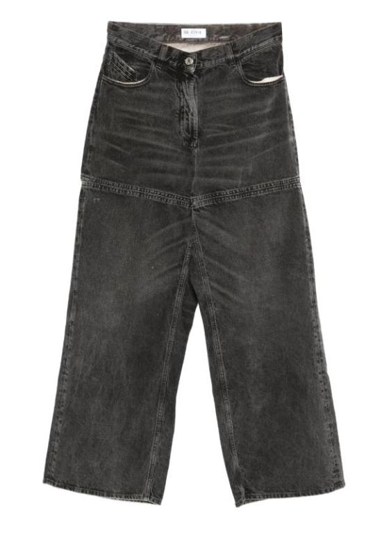 26SS 디 아티코 스트레이트 팬츠 260WCP00277CCC129WS 414 BLACK WHITE