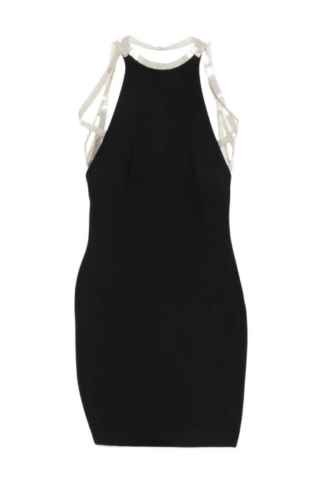 26SS 디 아티코 미디 원피스 260WCA00471VVP002RA 100 BLACK