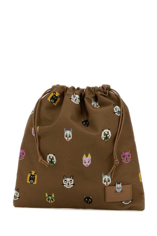 26SS 로에베 뷰티 케이스 C643057X03 MOCHA Printed - LOEWE