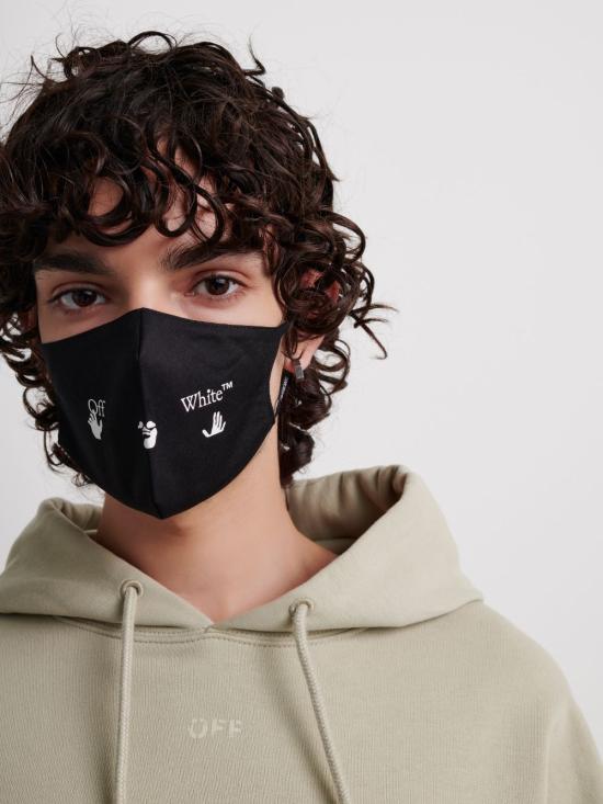  오프화이트 팬티 OMRG003F21FAB005 1001 Black - OFF WHITE