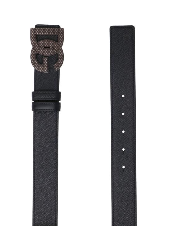 26SS 돌체앤가바나 가죽 벨트 BC4943 AG651 8B956 Black - DOLCE & GABBANA