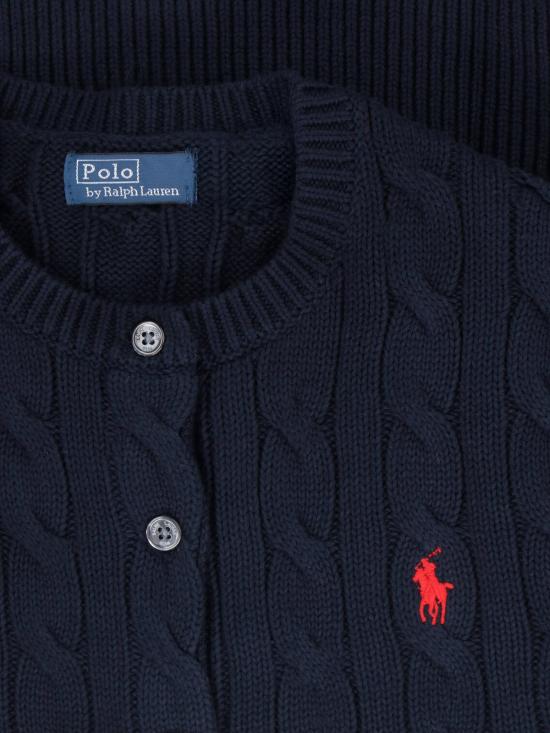 26SS 폴로 랄프로렌 폴로 자수 케이블 니트 가디건 211 971868 008 - POLO RALPH LAUREN