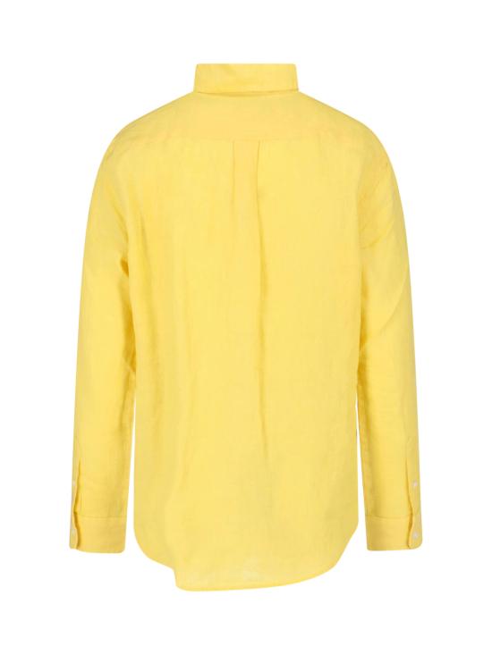 26SS 폴로 랄프로렌 포니 자수 리넨 셔츠 (211970730009) 211 970730 502 Yellow - POLO RALPH LAUREN