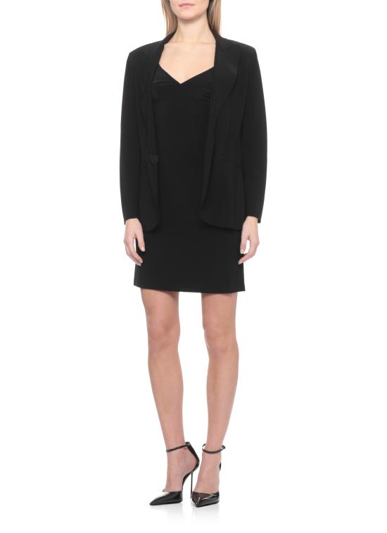 26SS 노마카말리 미디 원피스 KK4263PL161 001 Black - NORMA KAMALI