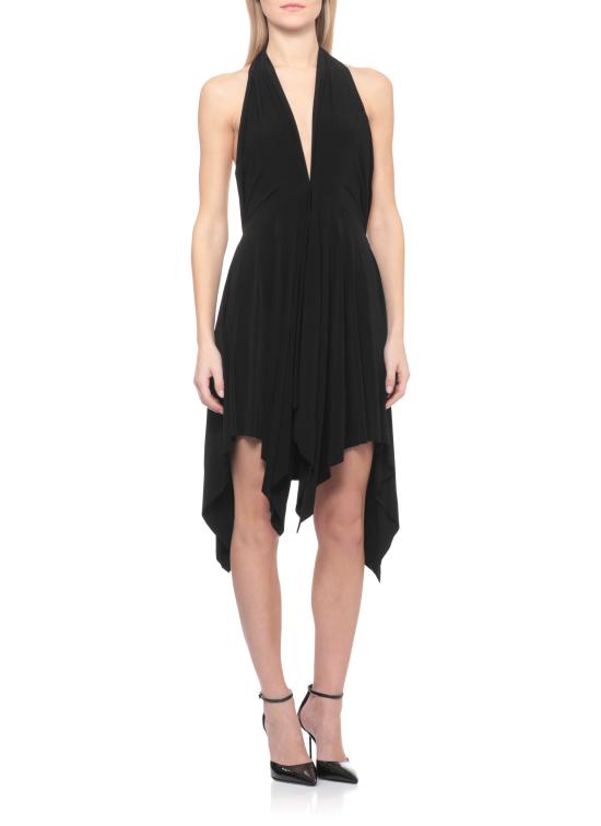 26SS 노마카말리 미디 원피스 KK1253PL213 001 Black - NORMA KAMALI