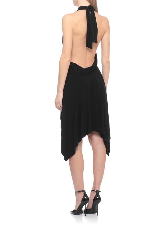 26SS 노마카말리 미디 원피스 KK1253PL213 001 Black - NORMA KAMALI