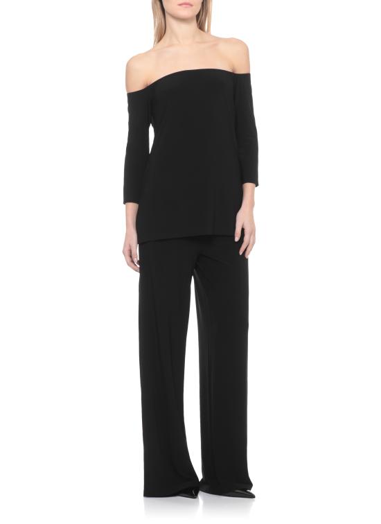 26SS 노마카말리 스웨터 KK4266PL130 001 Black - NORMA KAMALI