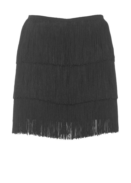 26SS 노마카말리 미디 스커트 ST223SPFA21 001 Black