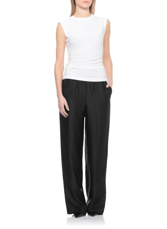 26SS 노마카말리 민소매 티셔츠 KK4256PLE91 944 White - NORMA KAMALI