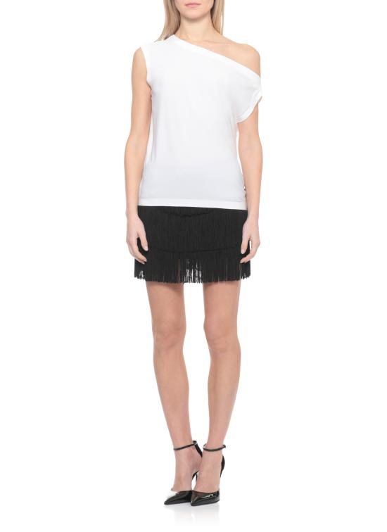 26SS 노마카말리 민소매 티셔츠 KK2206PL143 944 White - NORMA KAMALI