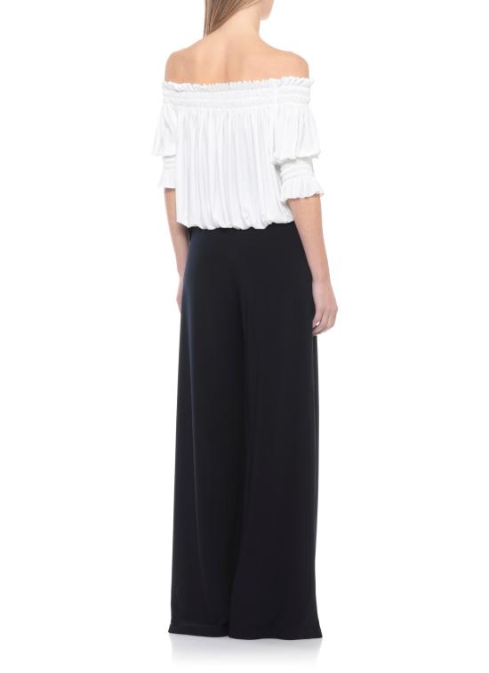 26SS 노마카말리 바디수트 티셔츠 KK126BPL905 944 White - NORMA KAMALI