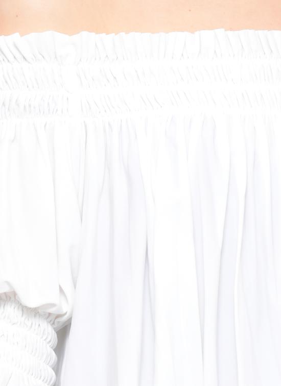 26SS 노마카말리 바디수트 티셔츠 KK126BPL905 944 White - NORMA KAMALI