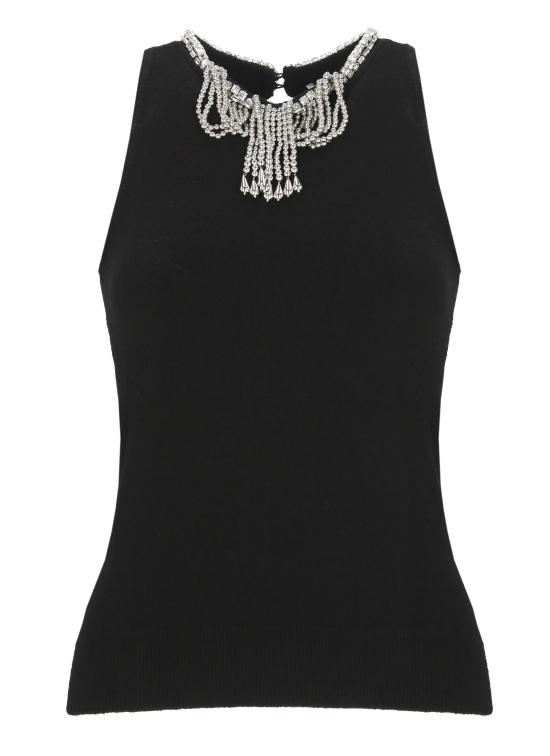 26SS 파코라반 민소매 티셔츠 26PMTO185ML0334 P001 Black