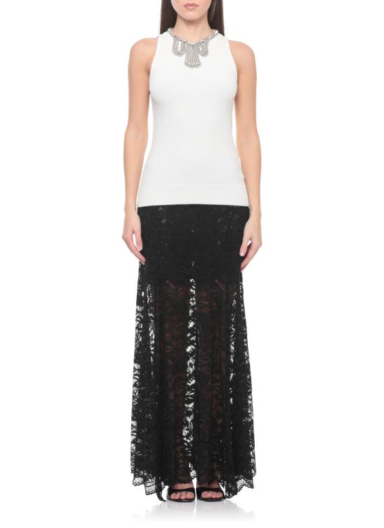 26SS 파코라반 민소매 티셔츠 26PMTO185ML0334 P255 Ivory - PACO RABANNE