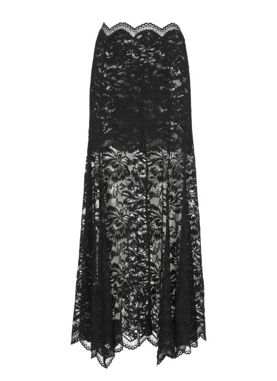 26SS 파코라반 미디 스커트 26PJJU131PA0170 P001 Black