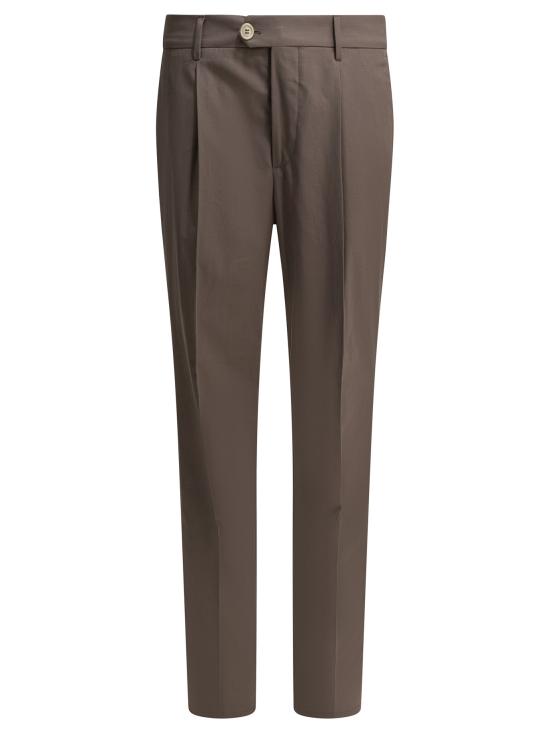 26SS 브루넬로 쿠치넬리 스트레이트 팬츠 MH252E1450C2439 Brown