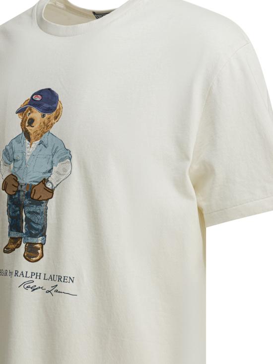 26SS 폴로 랄프로렌 반팔 티셔츠 710B14615001NEVIS DENIM White - POLO RALPH LAUREN