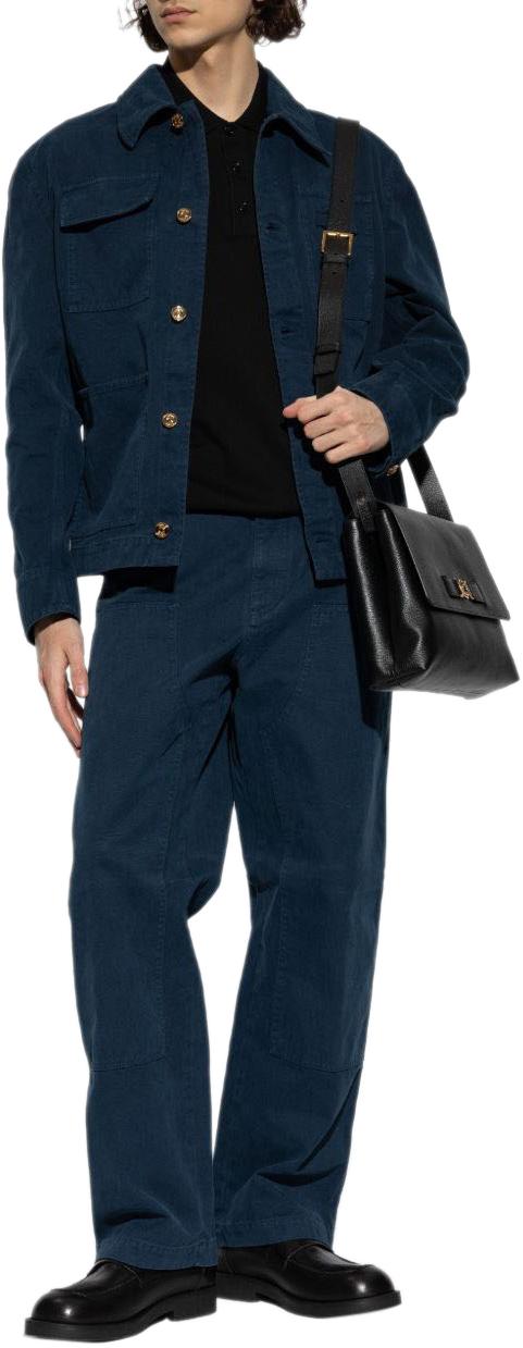 26SS 베르사체 데님 팬츠 10188871A129461UO60 BLUE - VERSACE