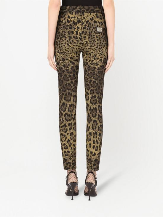  돌체앤가바나 스트레이트 팬츠 FTBXHD G8CH6S9001 Brown - DOLCE & GABBANA