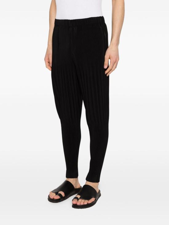 26SS 옴므 플리세 이세이 미야케 스트레이트 팬츠 HP66JF024 15 Black - HOMME PLISSE' ISSEY MIYAKE