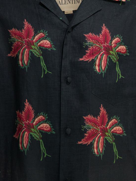 26SS 발렌티노 가라바니 긴팔 셔츠 8V3AAN11BA7D5Y Black - VALENTINO GARAVANI