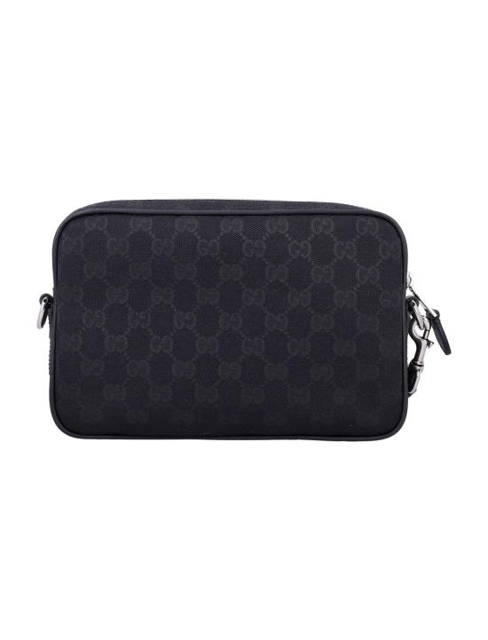 25FW 구찌 캔버스 스몰 크로스바디 백 834802FAEPS 1060 BLACK - GUCCI