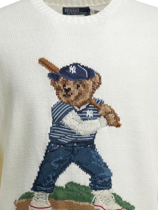 26SS 폴로 랄프로렌 스웨터 710B15087001DECKWASH WHITE COMBO White - POLO RALPH LAUREN