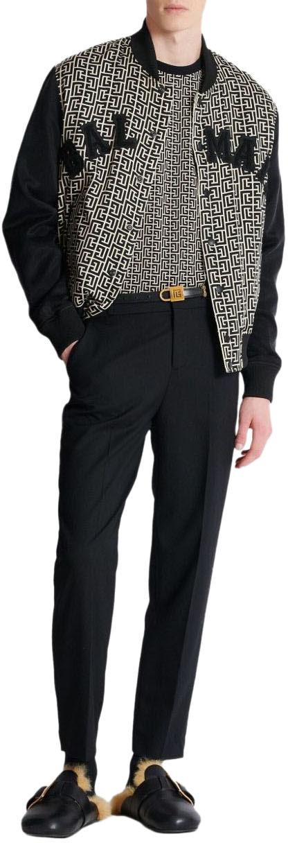 26SS 발망 반팔 티셔츠 FH1EG000BC90GFE BLACK - BALMAIN