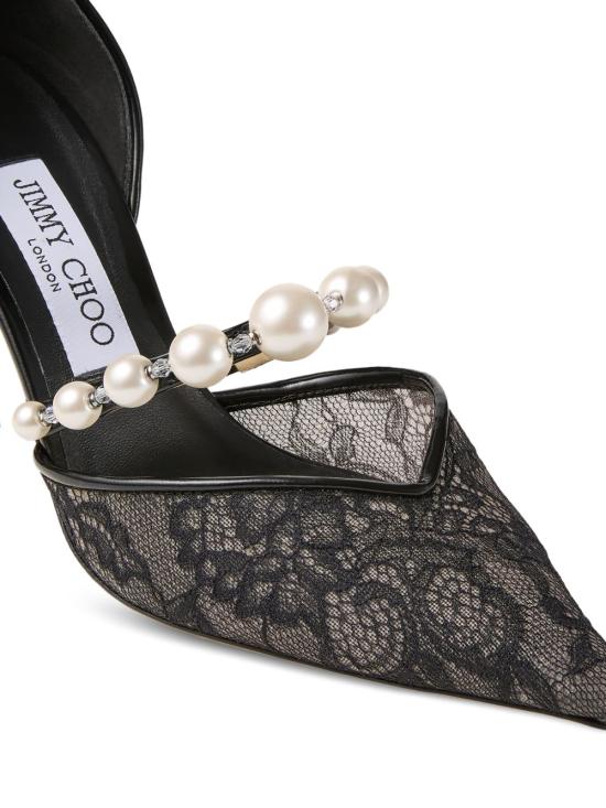 26SS 지미추 힐/펌프스 AURELIE85 DRJBLACK WHITE Black - JIMMY CHOO