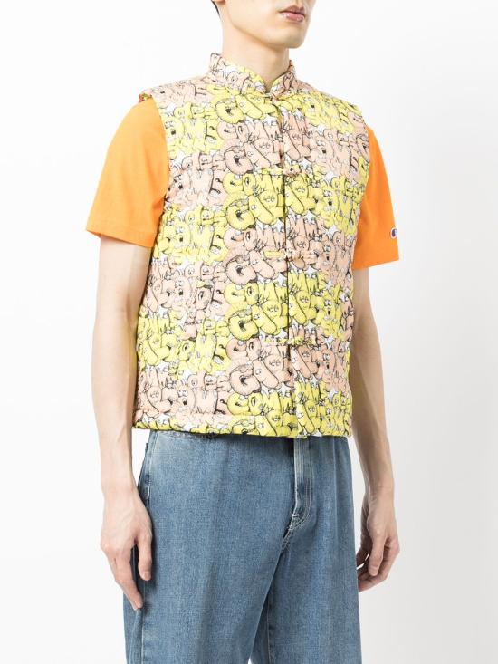  꼼데가르송 니트 베스트 FHJ007 2 MultiColour - COMME DES GARCONS