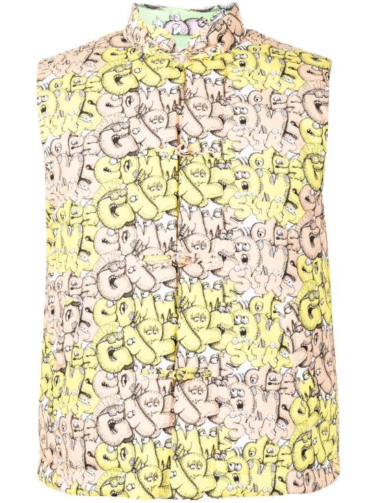  꼼데가르송 니트 베스트 FHJ007 2 MultiColour