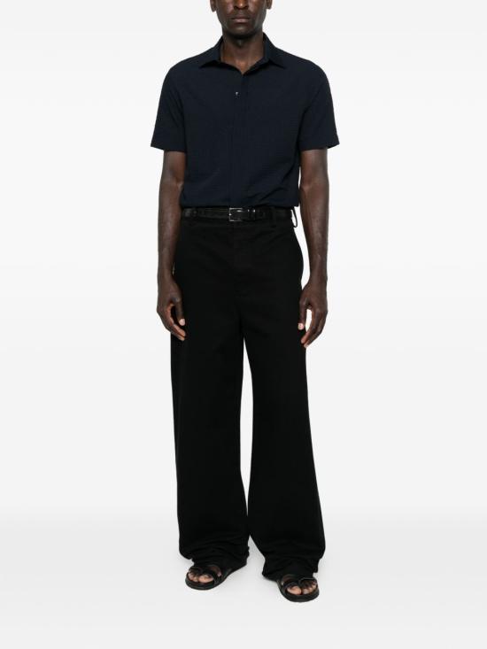 26SS 엠포리오 아르마니 반팔 셔츠 EM005655 TE20392UB109 Blue - EMPORIO ARMANI