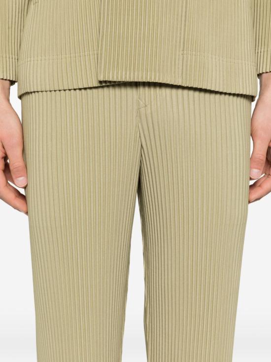 26SS 옴므 플리세 이세이 미야케 스트레이트 팬츠 HP66JF153 68 Green - HOMME PLISSE' ISSEY MIYAKE