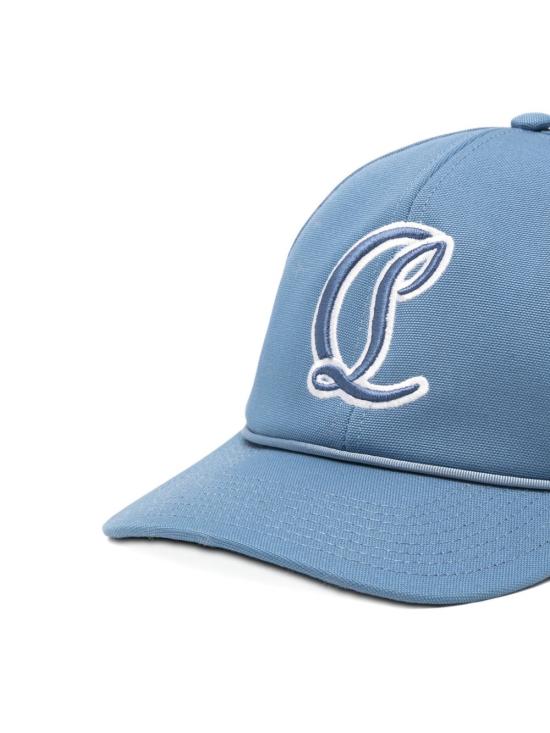 26SS 크리스챤 루부탱 모자 1265137 4375 Clear Blue - CHRISTIAN LOUBOUTIN