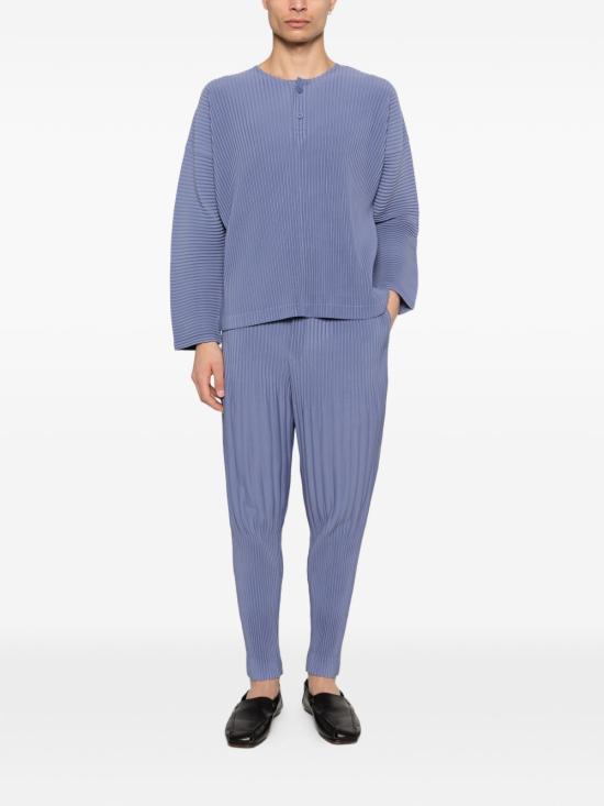 26SS 옴므 플리세 이세이 미야케 민소매 티셔츠 HP66JK023 80 Purple - HOMME PLISSE' ISSEY MIYAKE