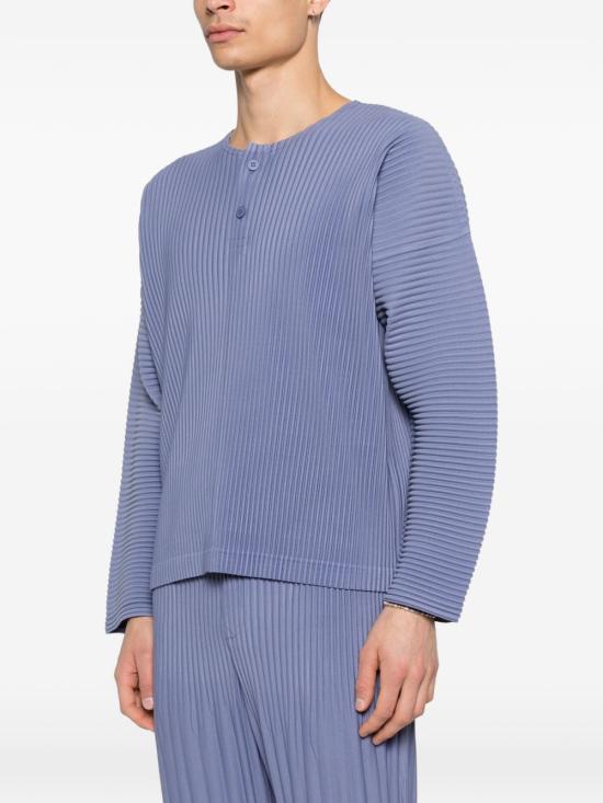 26SS 옴므 플리세 이세이 미야케 민소매 티셔츠 HP66JK023 80 Purple - HOMME PLISSE' ISSEY MIYAKE