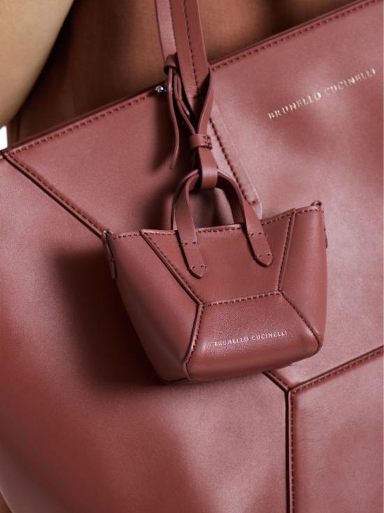 26SS 브루넬로 쿠치넬리 클러치/파우치 MWXAD2781 C4182 Red - BRUNELLO CUCINELLI