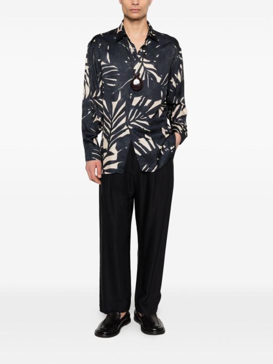 26SS 엠포리오 아르마니 긴팔 셔츠 EM005762 AF13285F1047 Black - EMPORIO ARMANI