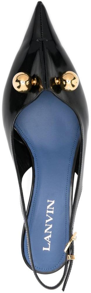 26SS 랑방 힐/펌프스 FWPUMP11SPAZP2610 BLACK - LANVIN