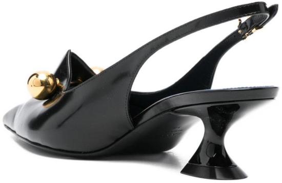 26SS 랑방 힐/펌프스 FWPUMP11SPAZP2610 BLACK - LANVIN