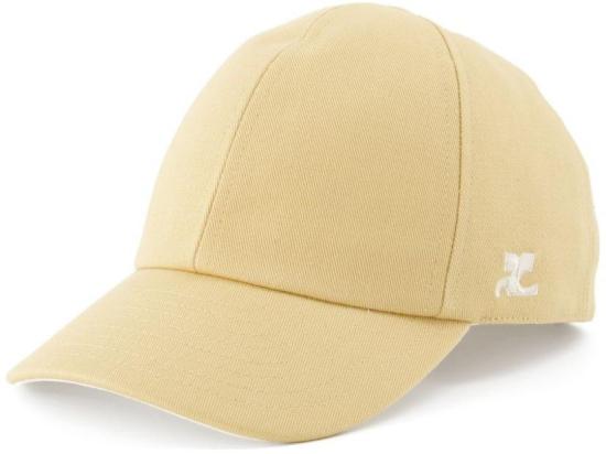 26SS 쿠레쥬 모자 125ACT039CO00241068 YELLOW - COURREGES