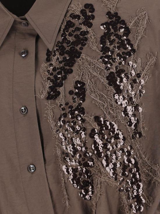 26SS 브루넬로 쿠치넬리 롱 원피스 M0F79AHD91 C8589 Brown - BRUNELLO CUCINELLI