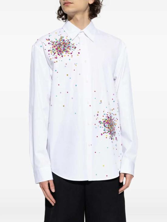 26SS 드리스 반 노튼 긴팔 셔츠 2610207163293 WHITE 1 - DRIES VAN NOTEN