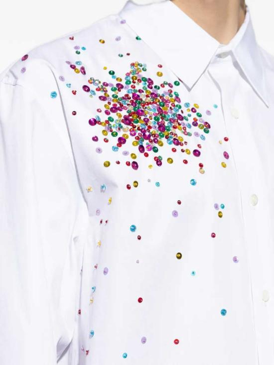 26SS 드리스 반 노튼 긴팔 셔츠 2610207163293 WHITE 1 - DRIES VAN NOTEN