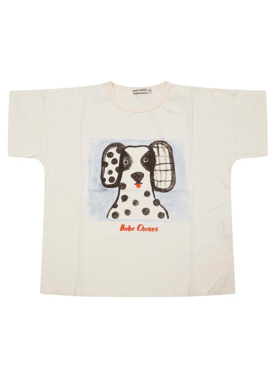 26SS [키즈] 보보쇼즈 티셔츠 B126AC009 WHITE BIANCO