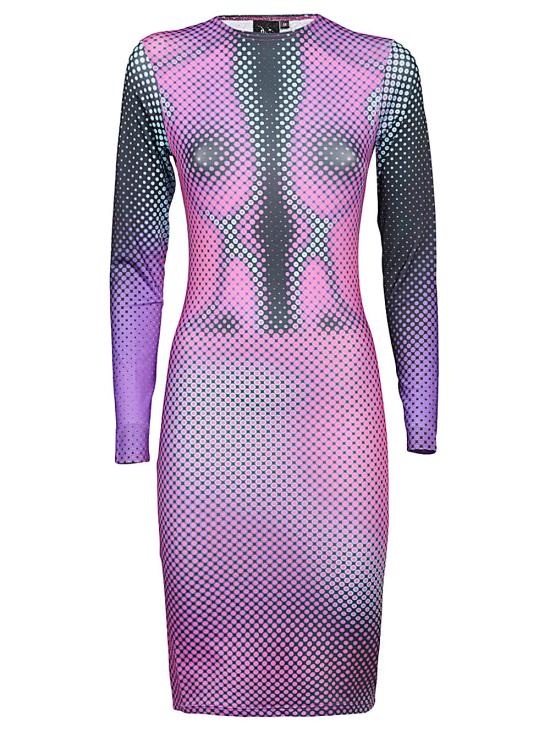  시네드 고레이 숏 원피스 656641 69 PINK BLUE BLACK Pink