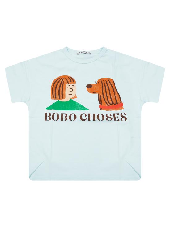 26SS [키즈] 보보쇼즈 티셔츠 B126AC011 LIGHTBLUE AZZURRO