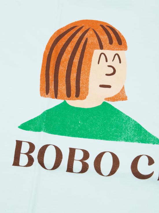 26SS [키즈] 보보쇼즈 티셔츠 B126AC011 LIGHTBLUE AZZURRO - BOBO CHOSES